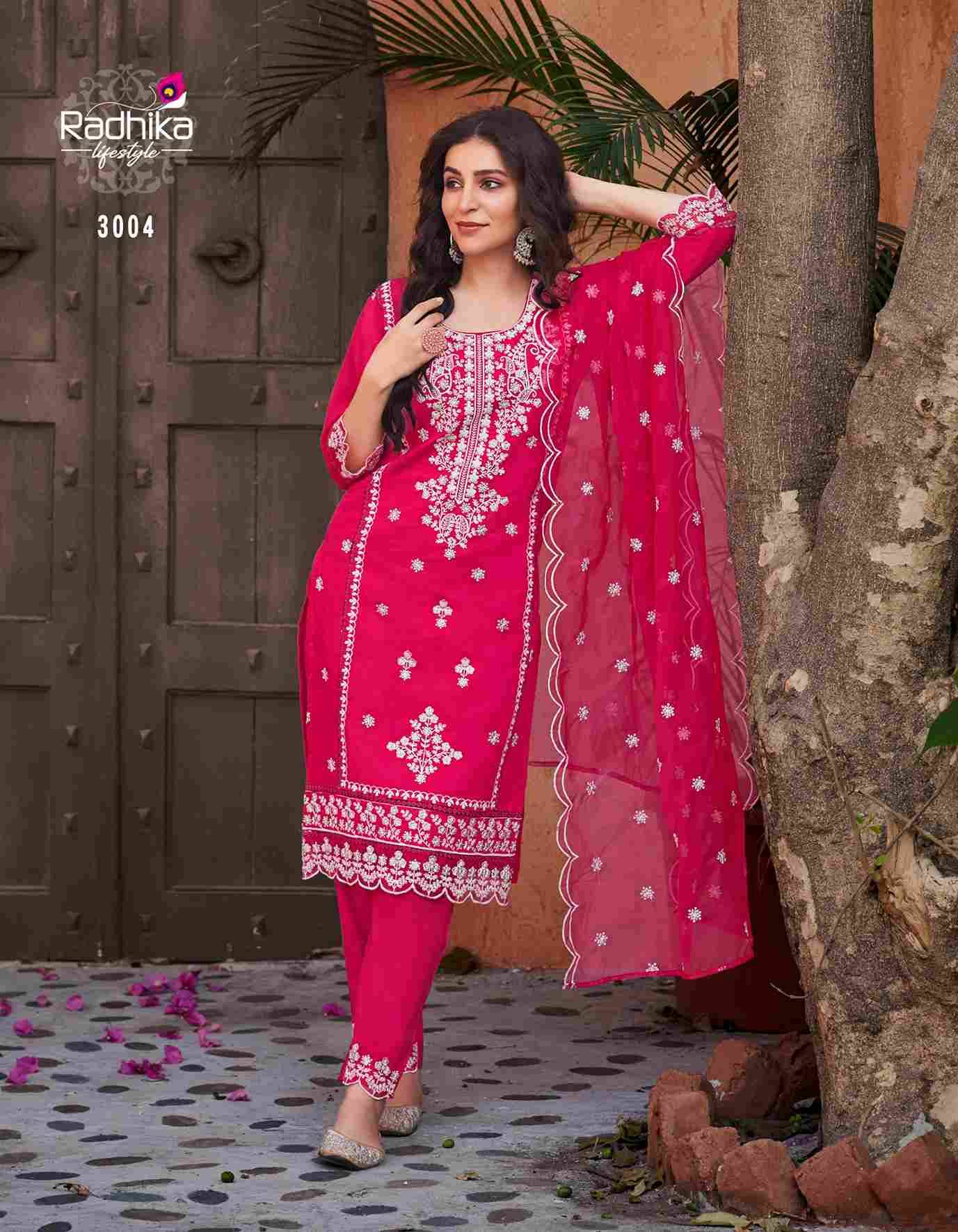 Sehnaaz Vol-3 By Radhika Lifestyle 3001 To 3006 Series Festive Suits Beautiful Fancy Colorful Stylish Party Wear & Occasional Wear Roman Silk With Work Dresses At Wholesale Price