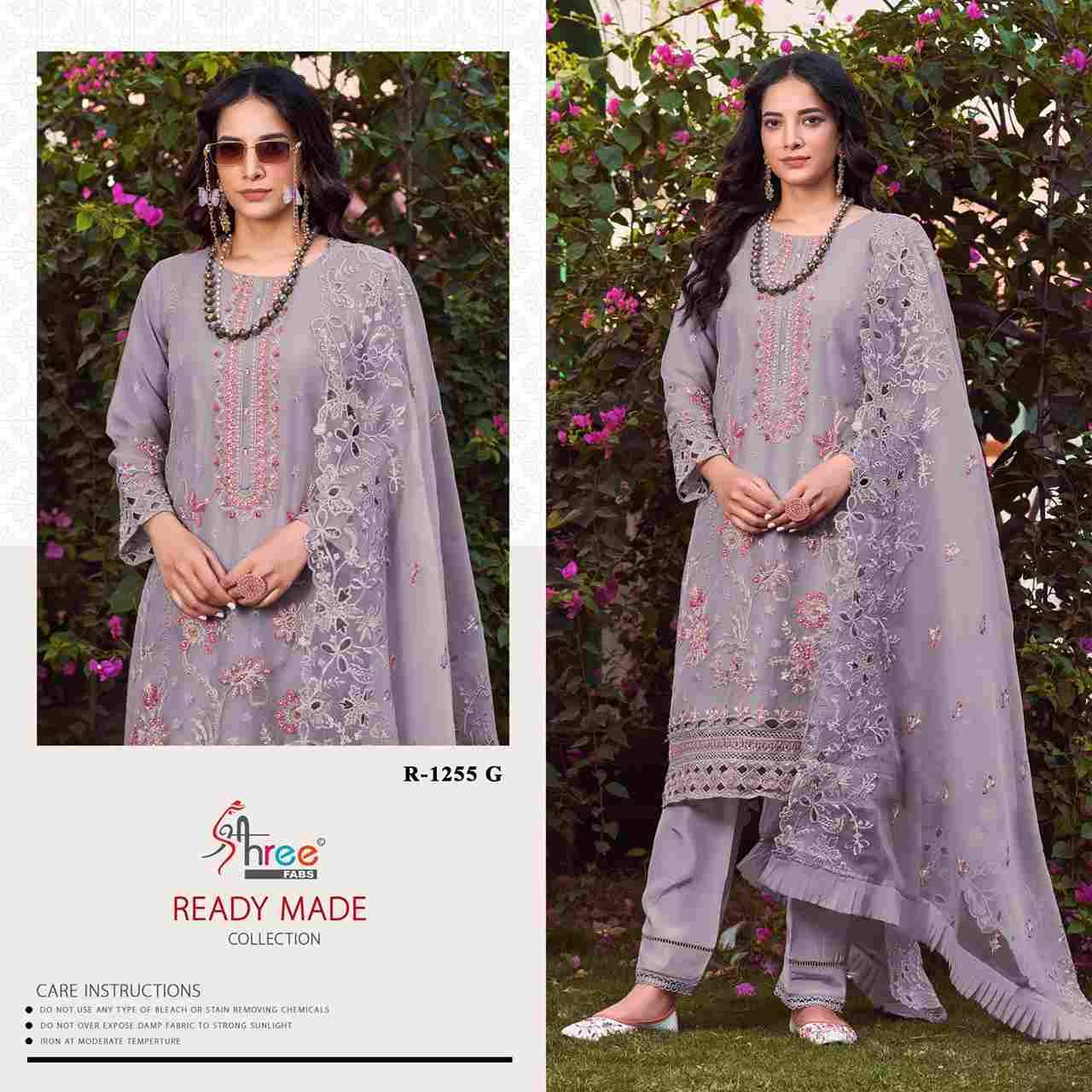 Shree Fabs Hit Design R-1255 Colours Vol-2 By Shree Fabs R-1255-E To R-1243-H Series Beautiful Pakistani Suits Stylish Fancy Colorful Party Wear & Occasional Wear Organza Embroidered Dresses At Wholesale Price
