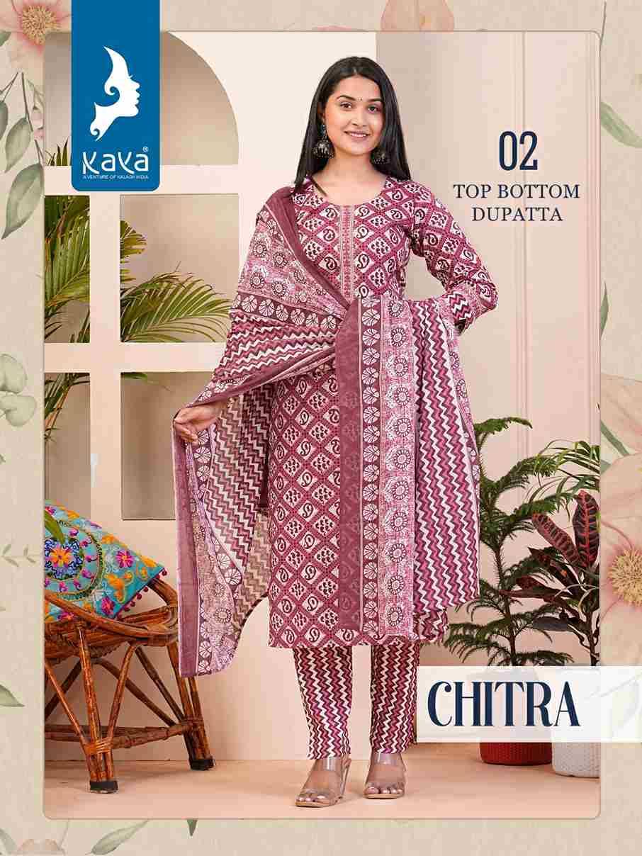 Chitra By Kaya 01 To 08 Series Festive Suits Beautiful Fancy Colorful Stylish Party Wear & Occasional Wear Cotton Print Dresses At Wholesale Price