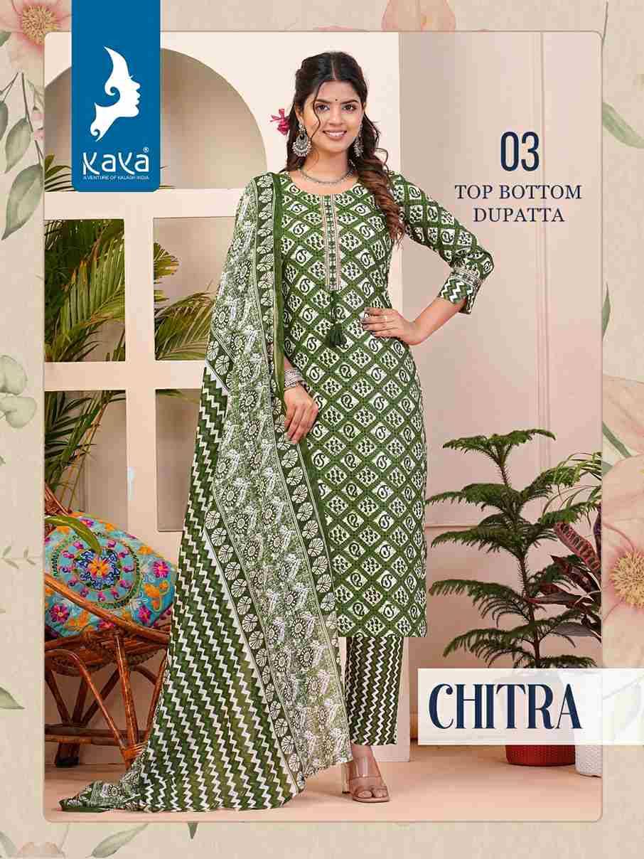 Chitra By Kaya 01 To 08 Series Festive Suits Beautiful Fancy Colorful Stylish Party Wear & Occasional Wear Cotton Print Dresses At Wholesale Price