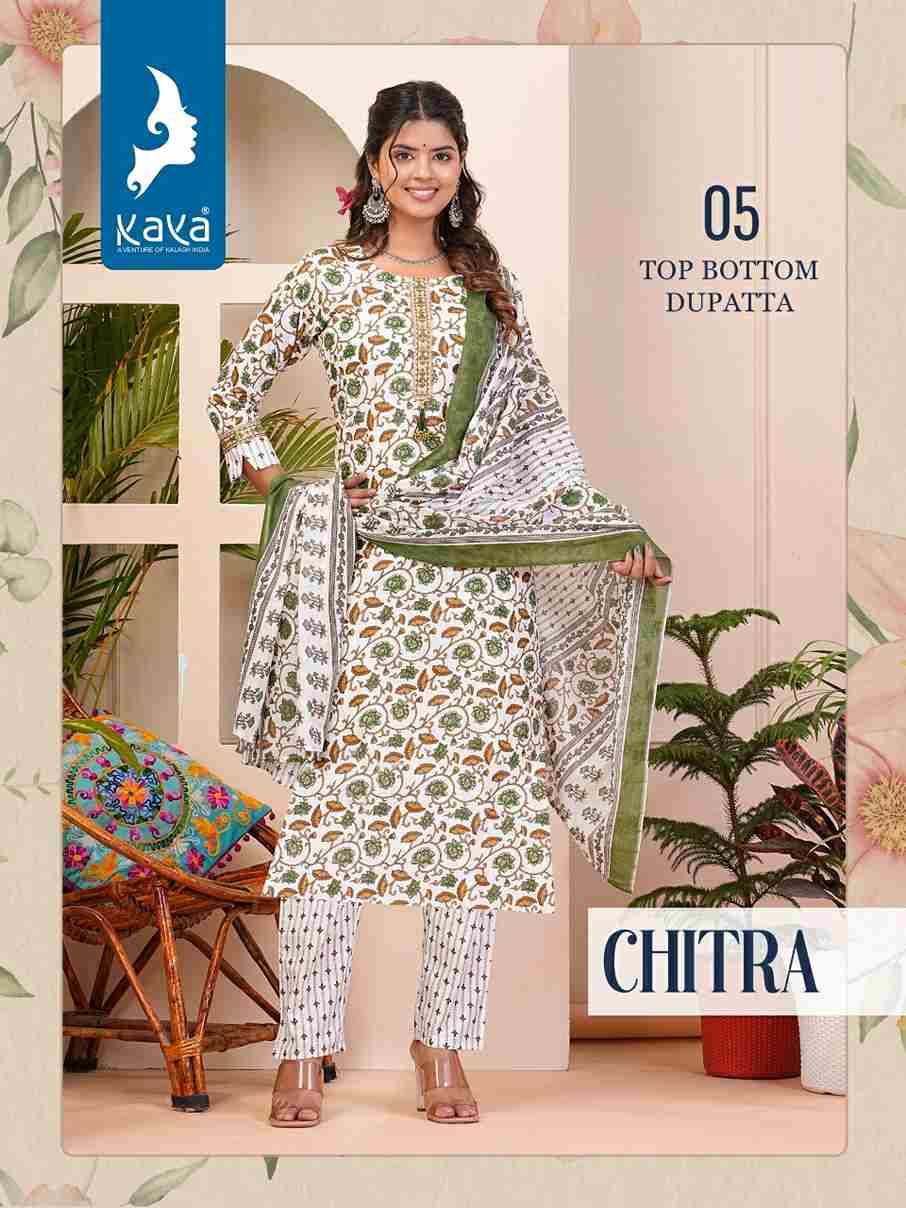 Chitra By Kaya 01 To 08 Series Festive Suits Beautiful Fancy Colorful Stylish Party Wear & Occasional Wear Cotton Print Dresses At Wholesale Price