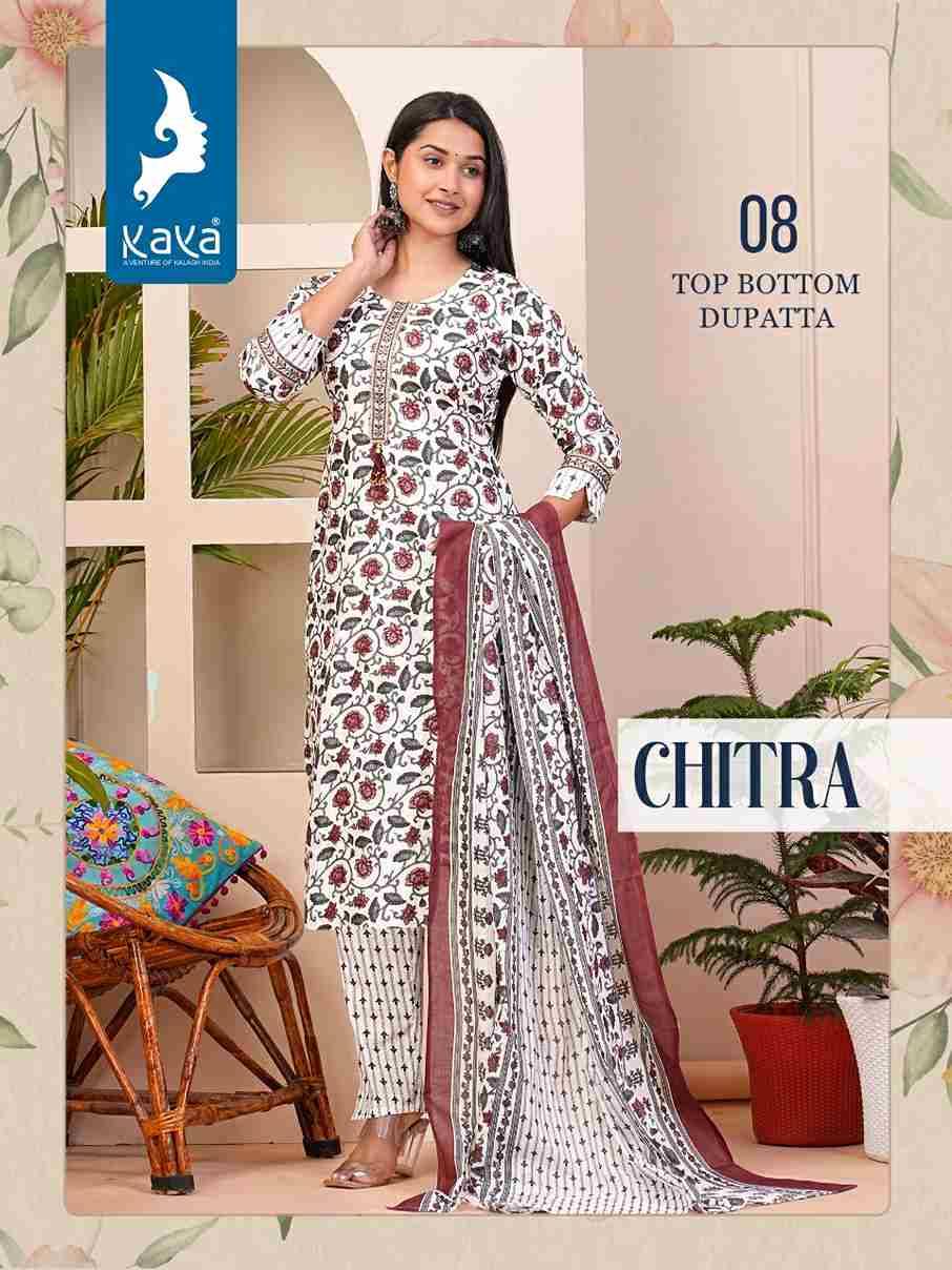 Chitra By Kaya 01 To 08 Series Festive Suits Beautiful Fancy Colorful Stylish Party Wear & Occasional Wear Cotton Print Dresses At Wholesale Price