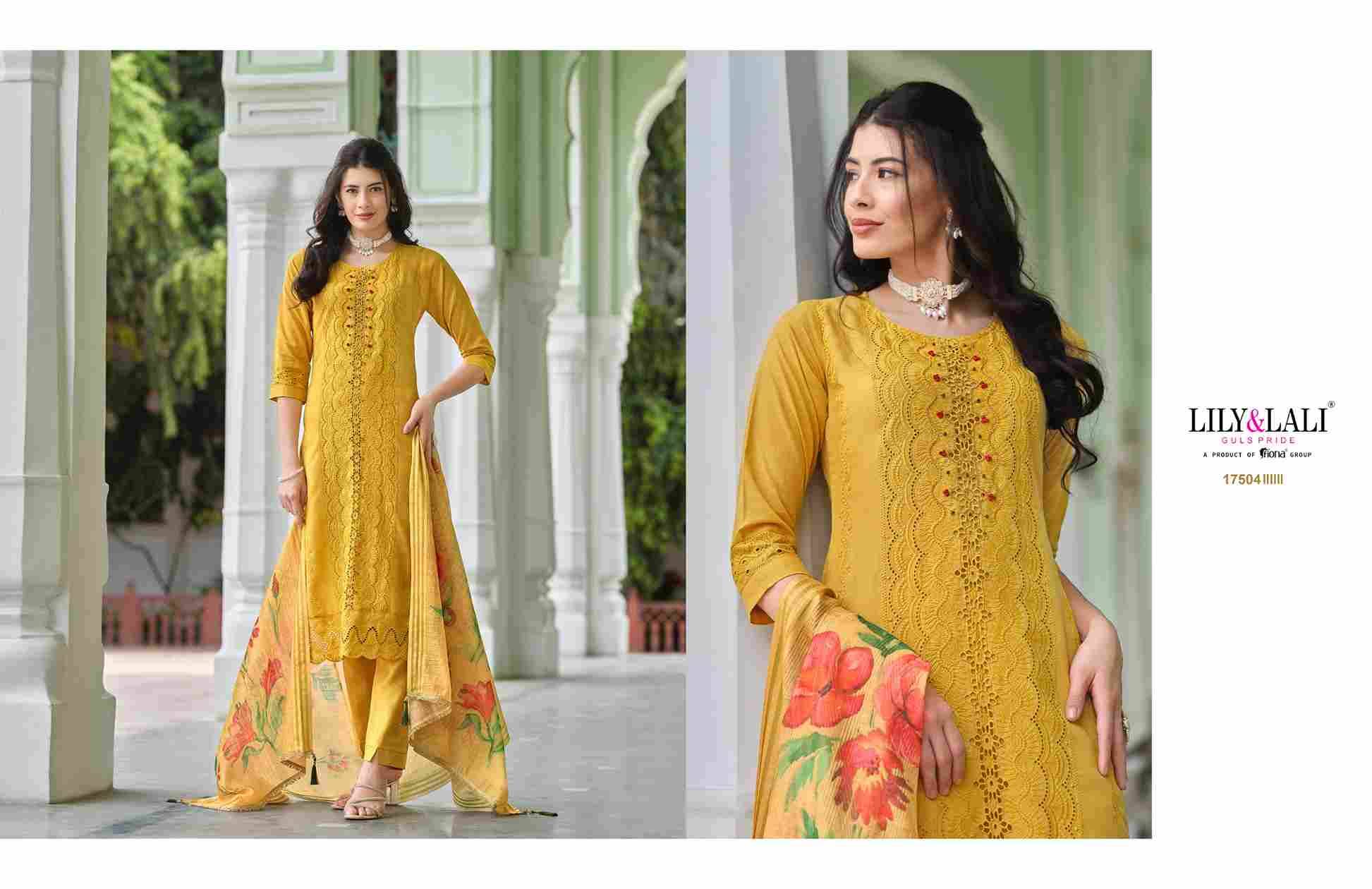 Cotton Carnival Vol-3 By Lily And Lali 17501 To 17506 Series Beautiful Festive Suits Colorful Stylish Fancy Casual Wear & Ethnic Wear Cambric Cotton Dresses At Wholesale Price
