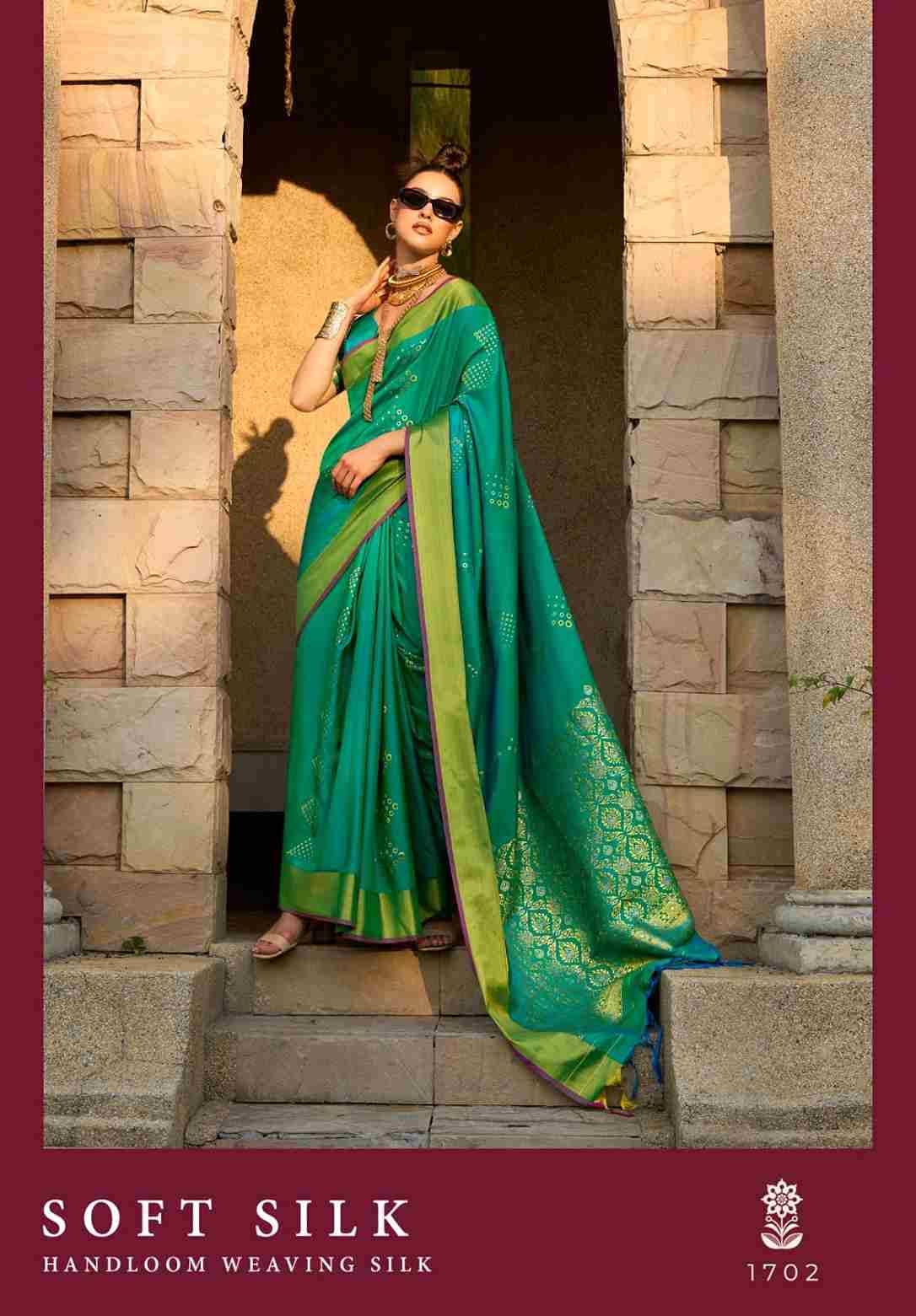 RF 1701 Series By Fashid Wholesale 1701 To 1706 Series Indian Traditional Wear Collection Beautiful Stylish Fancy Colorful Party Wear & Occasional Wear Silk Sarees At Wholesale Price