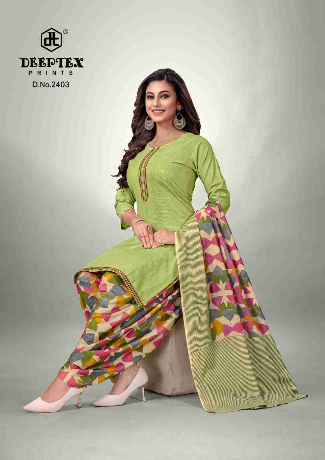 Pichkari Vol-24 By Deeptex Prints 2401 To 2410 Series Beautiful Festive Suits Colorful Stylish Fancy Casual Wear & Ethnic Wear Pure Cotton Print Dresses At Wholesale Price