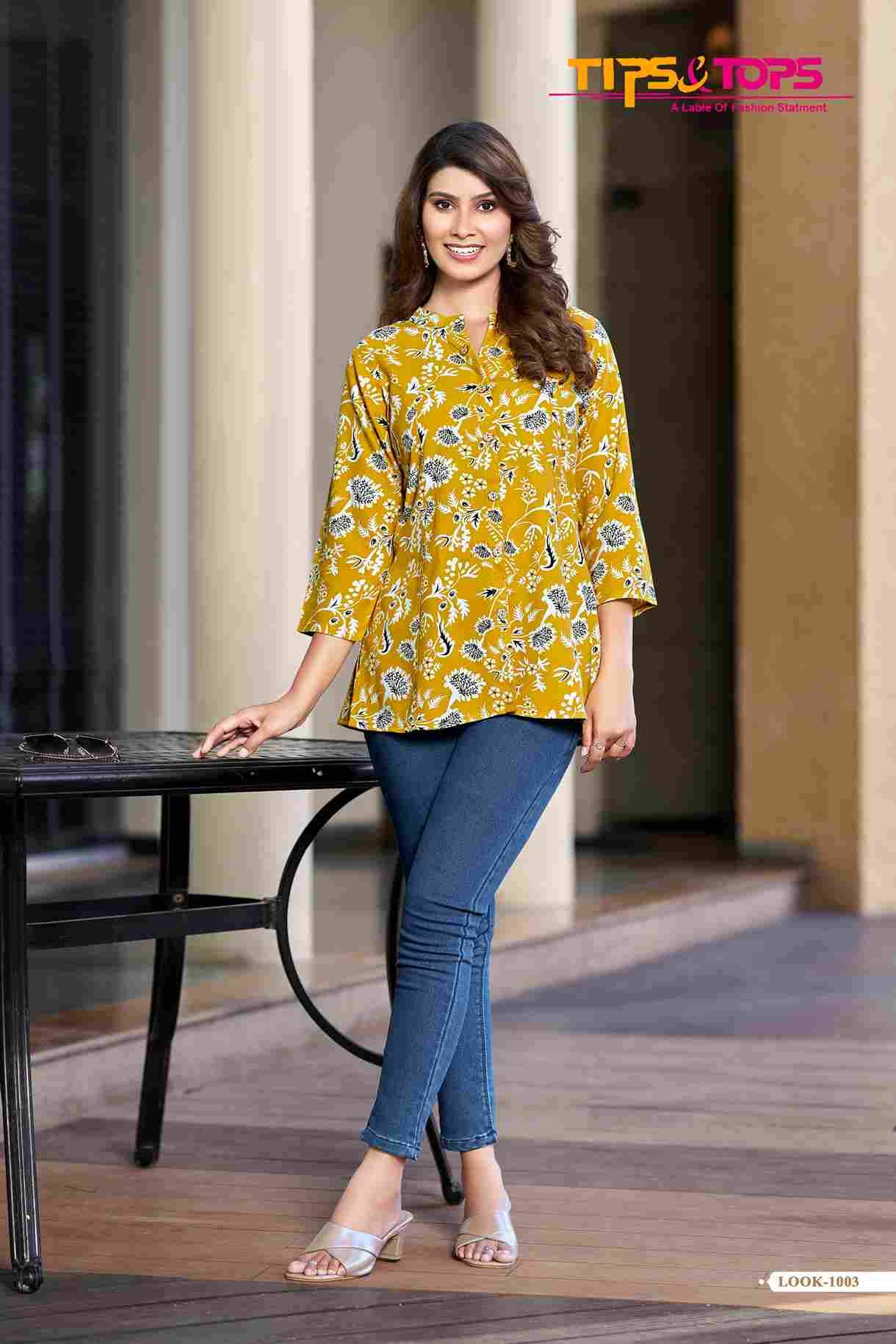 Baby Vol-2 By Tips And Tops 1001 To 1008 Series Designer Stylish Fancy Colorful Beautiful Party Wear & Ethnic Wear Collection Heavy Rayon Tops At Wholesale Price