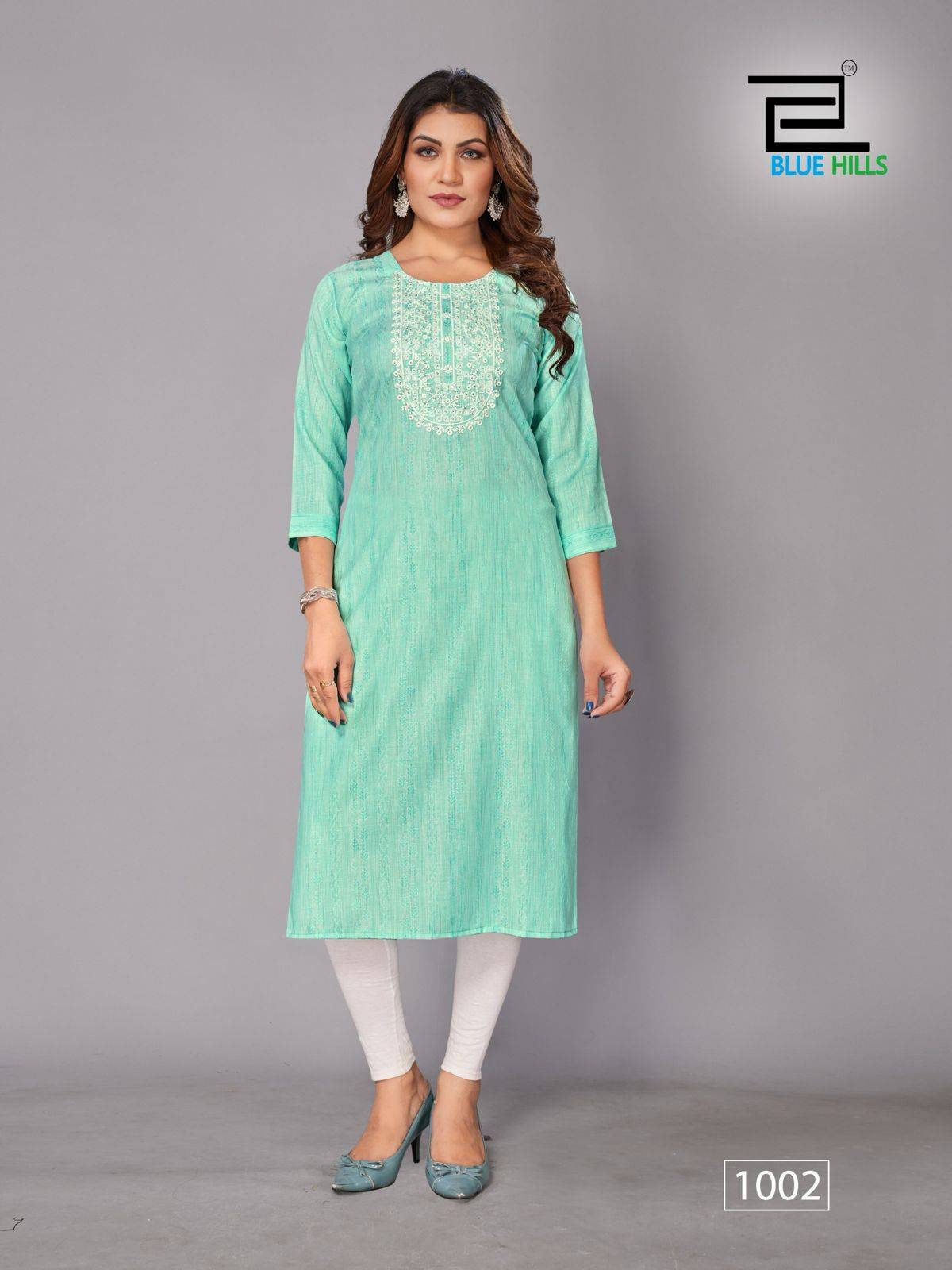 Billiards By Blue Hills 1001 To 1003 Series Designer Stylish Fancy Colorful Beautiful Party Wear & Ethnic Wear Collection Rayon Jacquard Kurtis At Wholesale Price