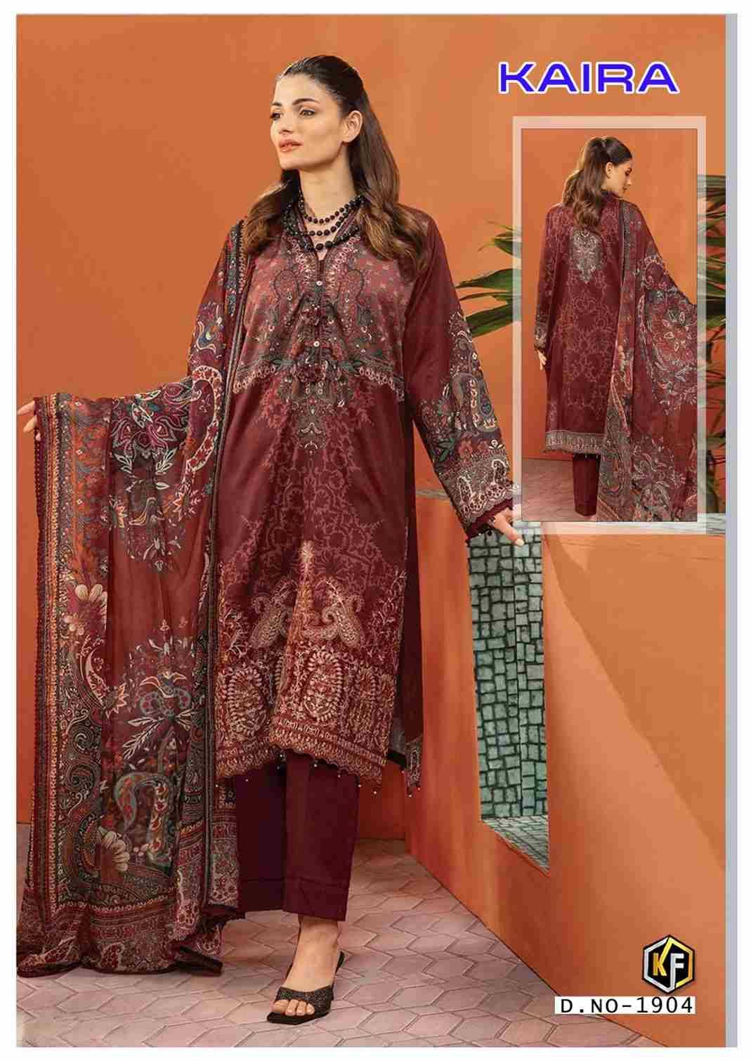 Kaira Vol-19 By Keval Fab 1901 To 1906 Series Beautiful Festive Suits Colorful Stylish Fancy Casual Wear & Ethnic Wear Pure Cotton Print Dresses At Wholesale Price