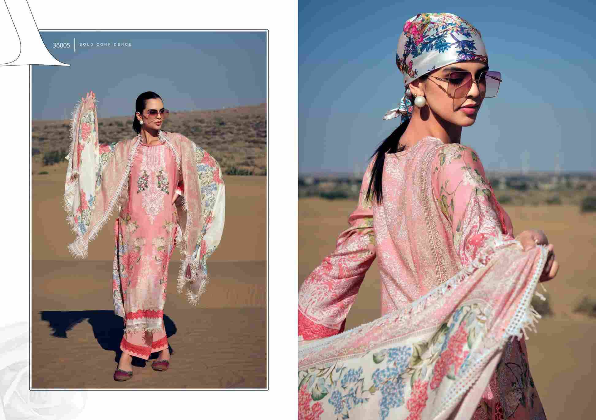 Petals By Gull Jee 36001 To 36006 Series Beautiful Festive Suits Colorful Stylish Fancy Casual Wear & Ethnic Wear Pure Muslin Embroidered Dresses At Wholesale Price