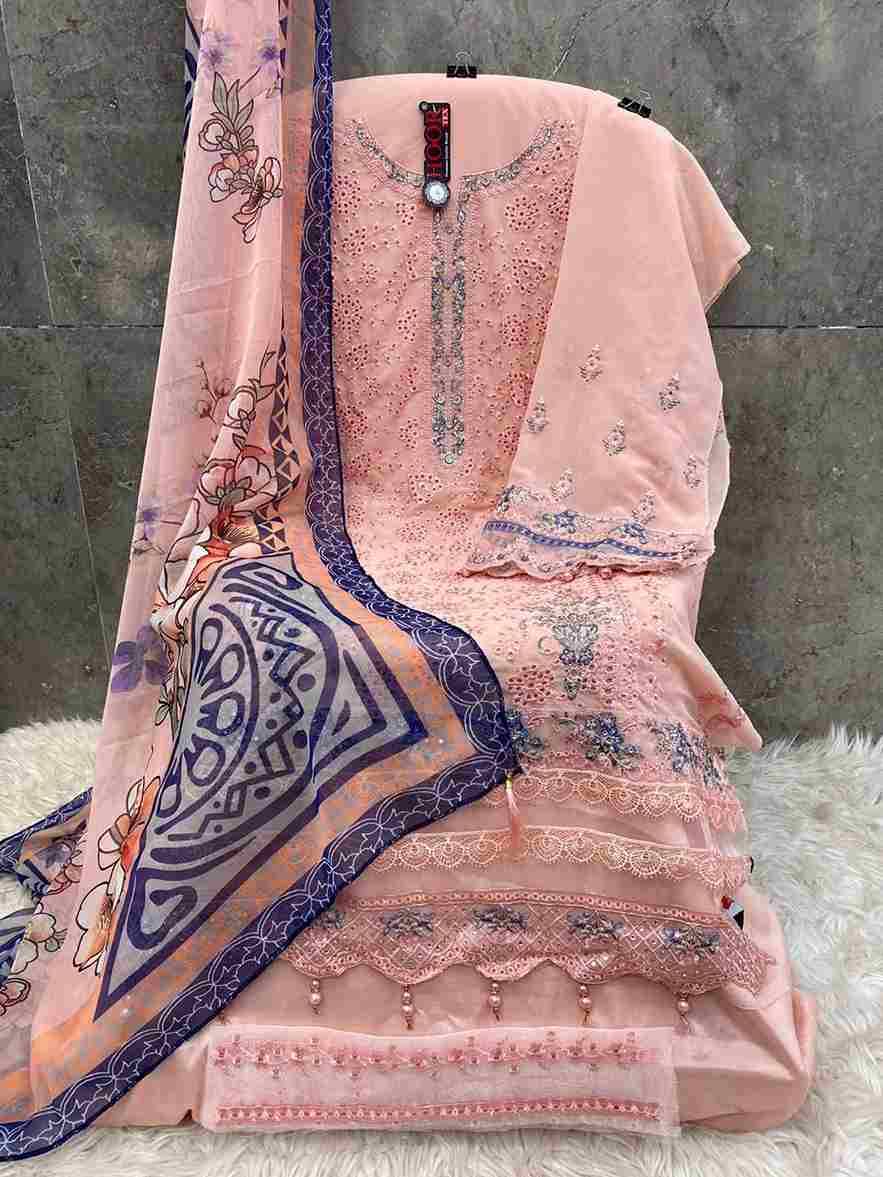 Hoor Tex Hit Design H-160 Colours By Hoor Tex H-160-A To H-160-D Series Designer Festive Pakistani Suits Collection Beautiful Stylish Fancy Colorful Party Wear & Occasional Wear Heavy Georgette Embroidered Dresses At Wholesale Price