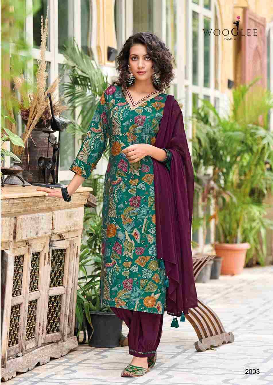 Khwaab By Wooglee 2001 To 2004 Series Beautiful Stylish Fancy Colorful Casual Wear & Ethnic Wear Collection Modal Print Dresses At Wholesale Price