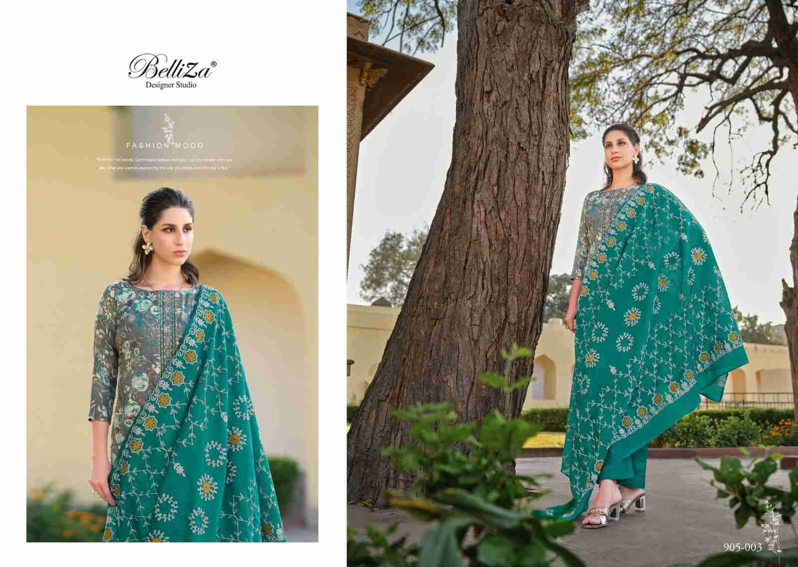 Sophia Vol-3 By Belliza 905-001 To 905-008 Series Indian Traditional Wear Collection Beautiful Stylish Fancy Colorful Party Wear & Wear Pure Cotton Digital Printed Dress At Wholesale Price
