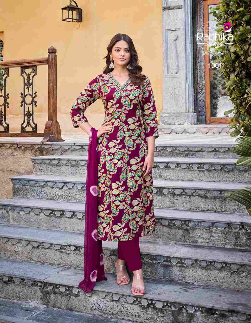 Casual Vol-1 By Radhika Lifetsyle 1001 To 1006 Series Beautiful Festive Suits Colorful Stylish Fancy Casual Wear & Ethnic Wear Heavy Rayon Dresses At Wholesale Price