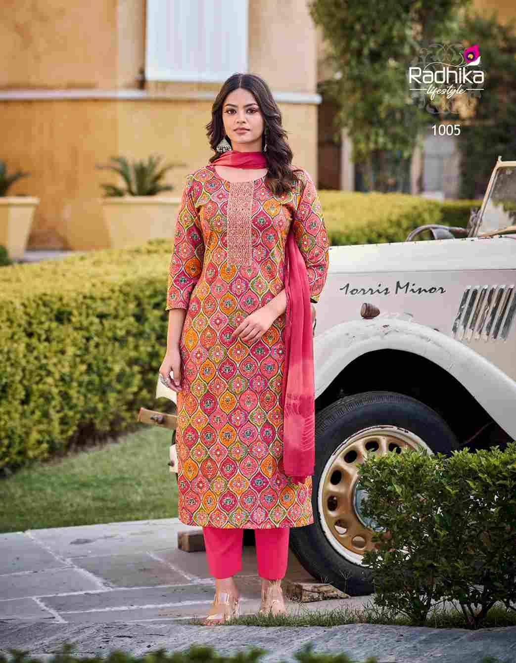 Casual Vol-1 By Radhika Lifetsyle 1001 To 1006 Series Beautiful Festive Suits Colorful Stylish Fancy Casual Wear & Ethnic Wear Heavy Rayon Dresses At Wholesale Price