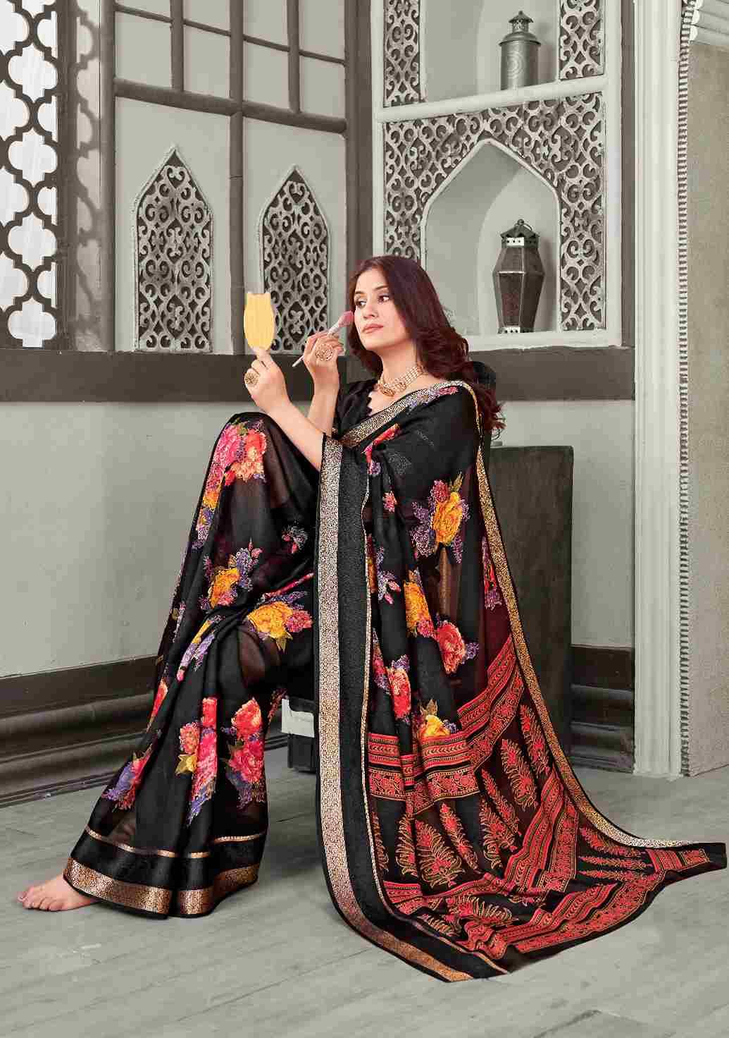 Kisna By SR 01 To 10 Series Indian Traditional Wear Collection Beautiful Stylish Fancy Colorful Party Wear & Occasional Wear Fancy Sarees At Wholesale Price