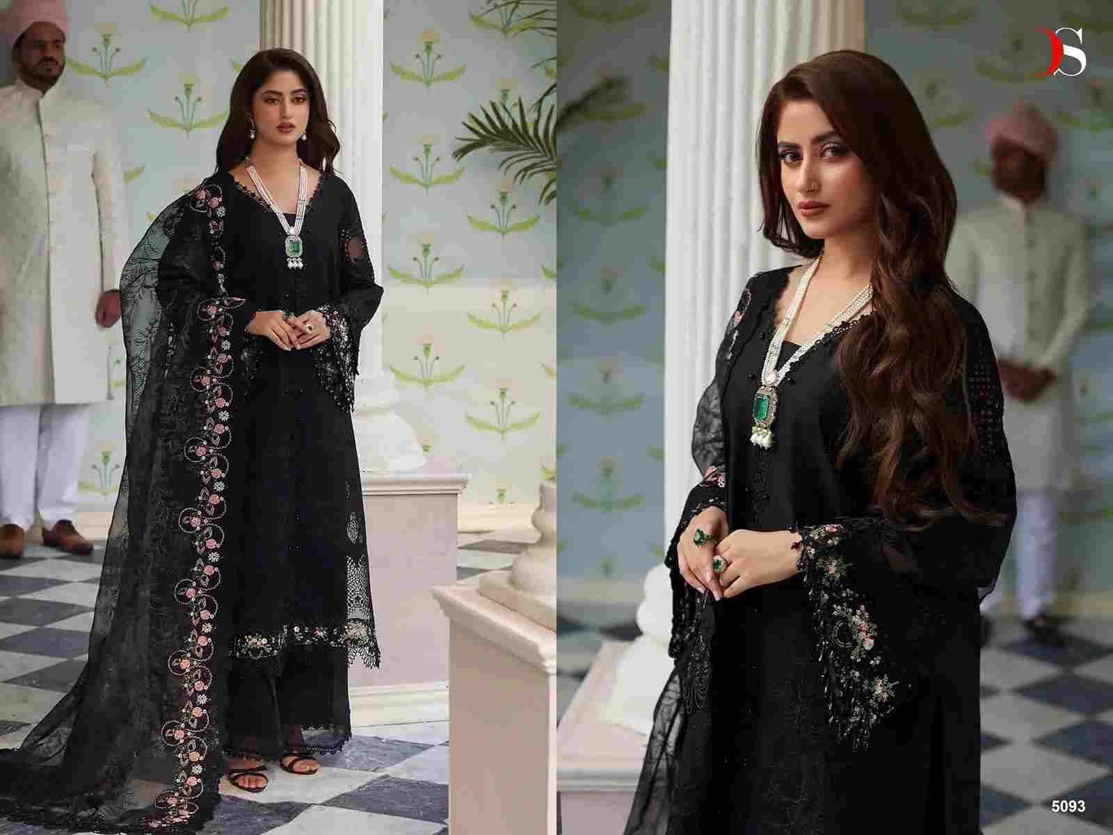 Maria.B. Embroidered Lawn-24 By Deepsy Suits 5091 To 5096 Series Designer Pakistani Suits Beautiful Stylish Fancy Colorful Party Wear & Occasional Wear Pure Cotton Print Embroidered Dresses At Wholesale Price