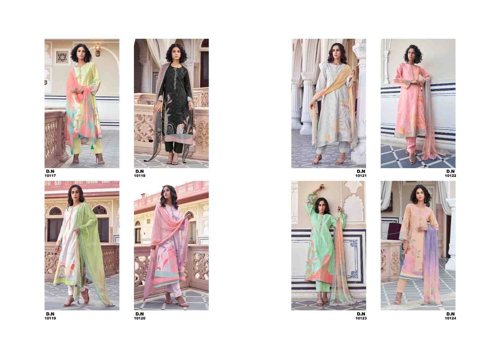 The Zen Collection By Sadhana Fashion 10117 To 10124 Series Beautiful Festive Suits Colorful Stylish Fancy Casual Wear & Ethnic Wear Pure Linen Dresses At Wholesale Price