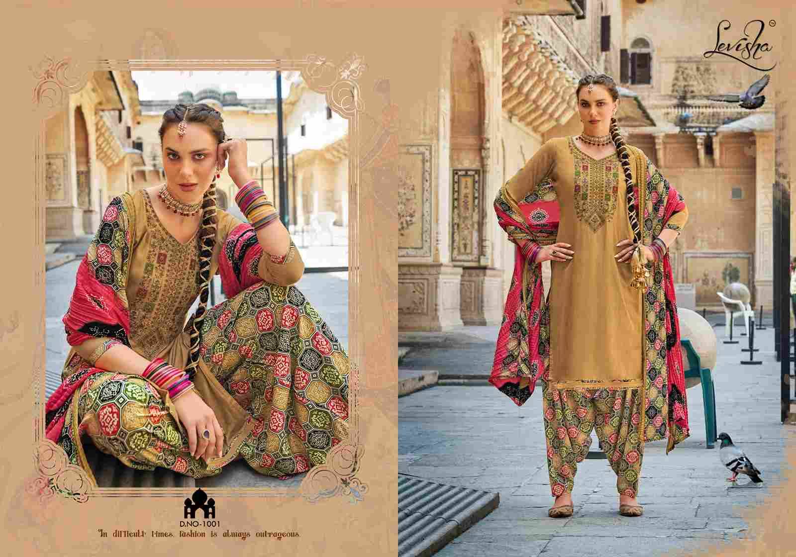 Nikhar Patiyala By Levisha 1001 To 1006 Series Festive Suits Beautiful Fancy Colorful Stylish Party Wear & Occasional Wear Viscose Rayon Slub Dresses At Wholesale Price