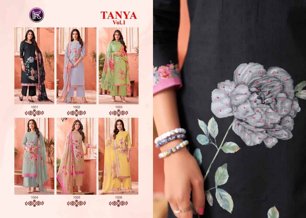 Tanya Vol-1 By Kala 1001 To 1006 Series Beautiful Festive Suits Colorful Stylish Fancy Casual Wear & Ethnic Wear Lawn Cotton Dresses At Wholesale Price