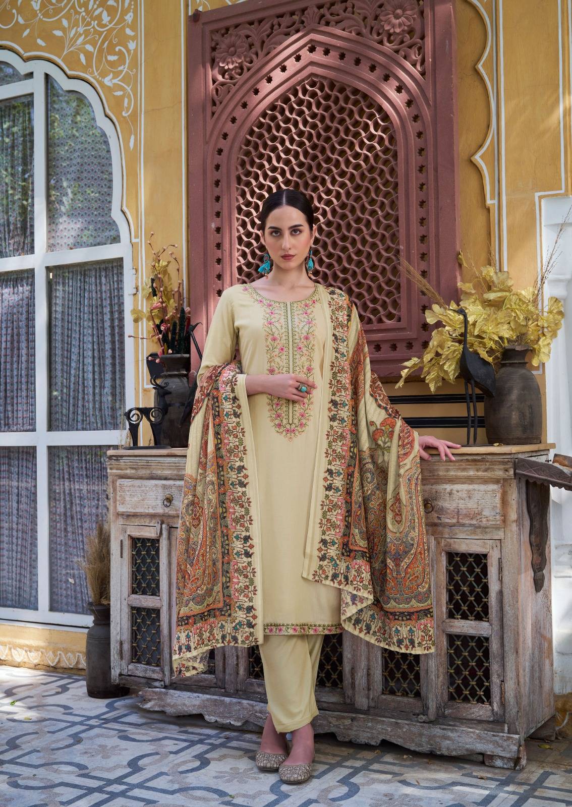 Begum By The Hermitage Shop 2001 To 2005 Series Beautiful Festive Suits Stylish Fancy Colorful Casual Wear & Ethnic Wear Pure Viscose Rayon Cotton Print Dresses At Wholesale Price