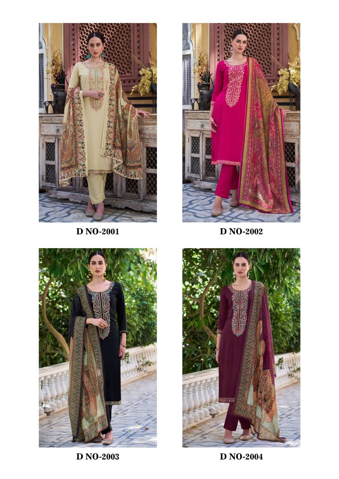 Begum By The Hermitage Shop 2001 To 2005 Series Beautiful Festive Suits Stylish Fancy Colorful Casual Wear & Ethnic Wear Pure Viscose Rayon Cotton Print Dresses At Wholesale Price