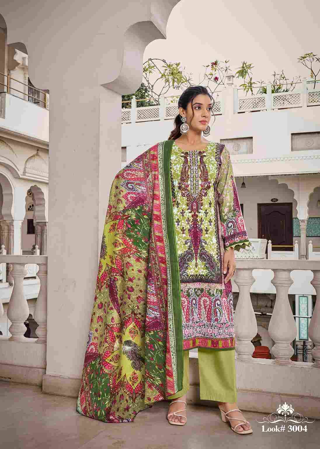 Rihaana Vol-5 By Kavyakala 3001 To 3008 Series Beautiful Festive Suits Stylish Fancy Colorful Casual Wear & Ethnic Wear Pure Cambric Print Dresses At Wholesale Price