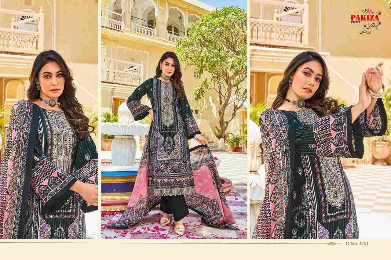 Ramsha Vol-35 By Pakiza Prints 3501 To 3510 Series Beautiful Festive Suits Stylish Fancy Colorful Casual Wear & Ethnic Wear Pure Lawn Cotton Digital Print Dresses At Wholesale Price