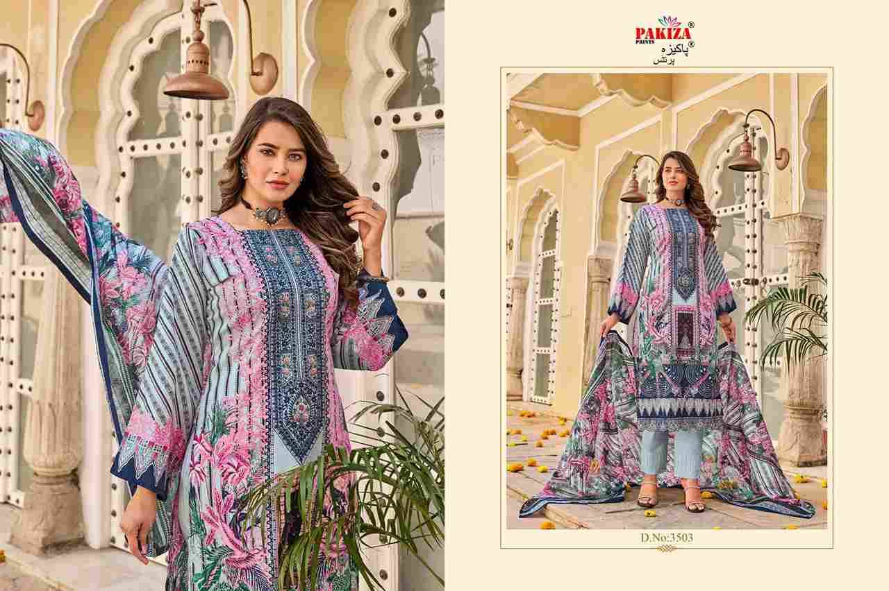 Ramsha Vol-35 By Pakiza Prints 3501 To 3510 Series Beautiful Festive Suits Stylish Fancy Colorful Casual Wear & Ethnic Wear Pure Lawn Cotton Digital Print Dresses At Wholesale Price