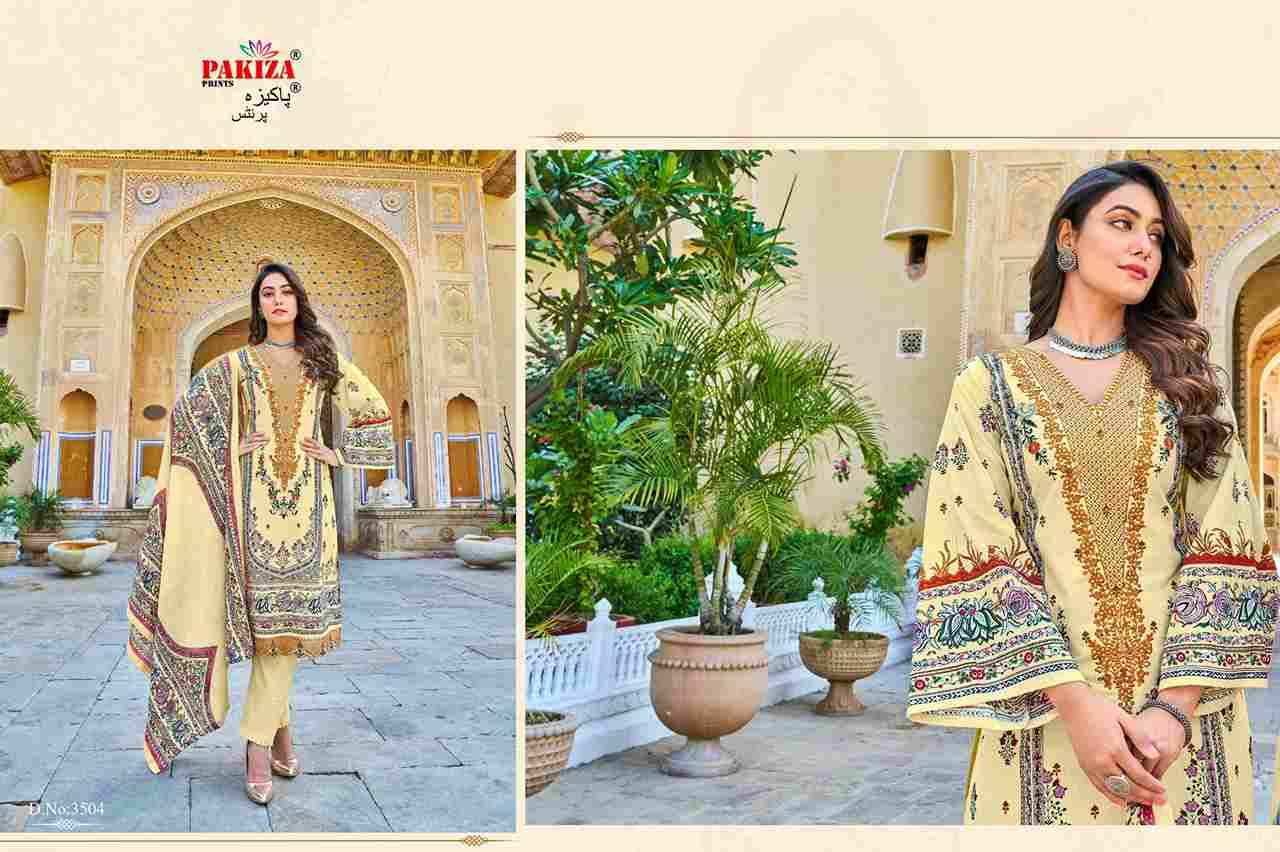 Ramsha Vol-35 By Pakiza Prints 3501 To 3510 Series Beautiful Festive Suits Stylish Fancy Colorful Casual Wear & Ethnic Wear Pure Lawn Cotton Digital Print Dresses At Wholesale Price