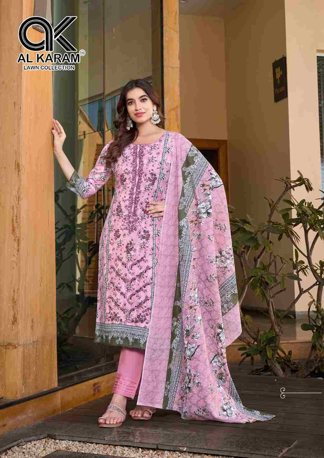 Bin Ubaid Vol-2 By Al Karam Lawn Collection 2001 To 2006 Series Beautiful Pakistani Suits Stylish Fancy Colorful Casual Wear & Ethnic Wear Pure Cotton Print Dresses At Wholesale Price