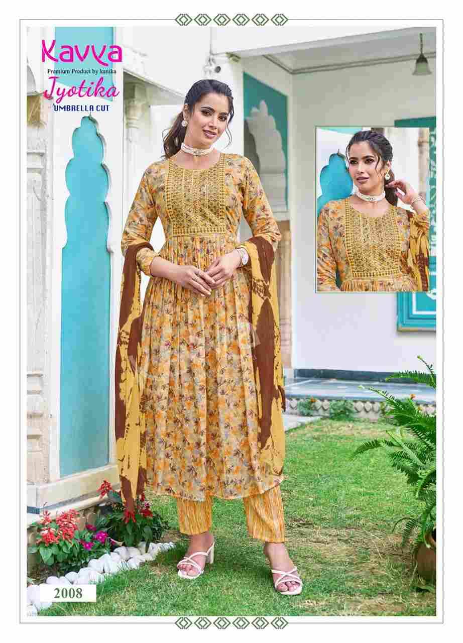 Jyotika Vol-2 By Kavya 2001 To 2010 Series Beautiful Stylish Festive Suits Fancy Colorful Casual Wear & Ethnic Wear & Ready To Wear Fancy Dresses At Wholesale Price