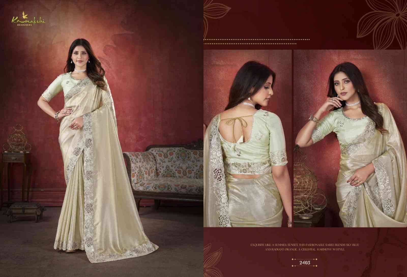 Aza By Kamakshi 2401 To 2409 Series Bridal Wear Collection Beautiful Stylish Colorful Fancy Party Wear & Occasional Wear Satin Silk Lehengas At Wholesale Price