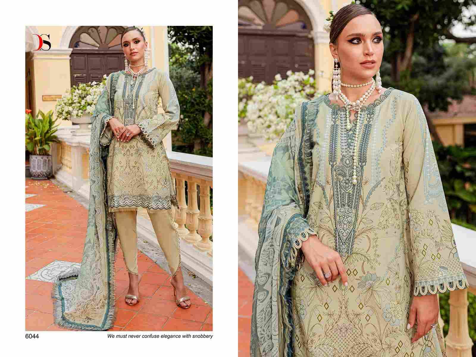 Firdous Queens Court Vol-7 By Deepsy Suits 6041 To 6048 Series Designer Pakistani Suits Beautiful Stylish Fancy Colorful Party Wear & Occasional Wear Pure Cotton Print Embroidered Dresses At Wholesale Price