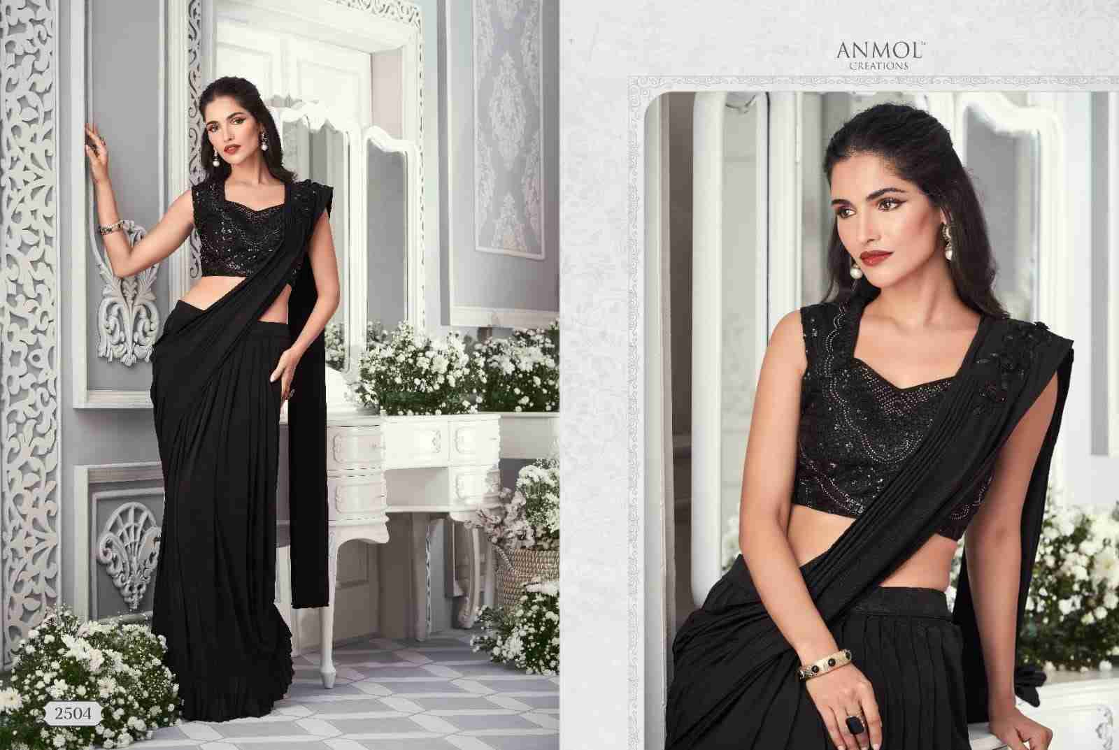 Innara Vol-4 By Anmol Creation 2501 To 2511 Series Indian Traditional Wear Collection Beautiful Stylish Fancy Colorful Party Wear & Occasional Wear Lycra Sarees At Wholesale Price