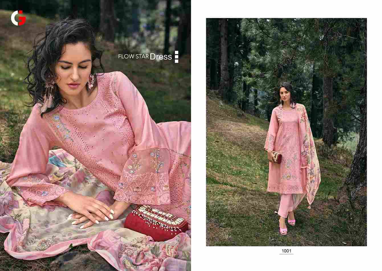 Tareef By Gull Jee 1001 To 1006 Series Beautiful Festive Suits Colorful Stylish Fancy Casual Wear & Ethnic Wear Pure Silk Embroidered Dresses At Wholesale Price