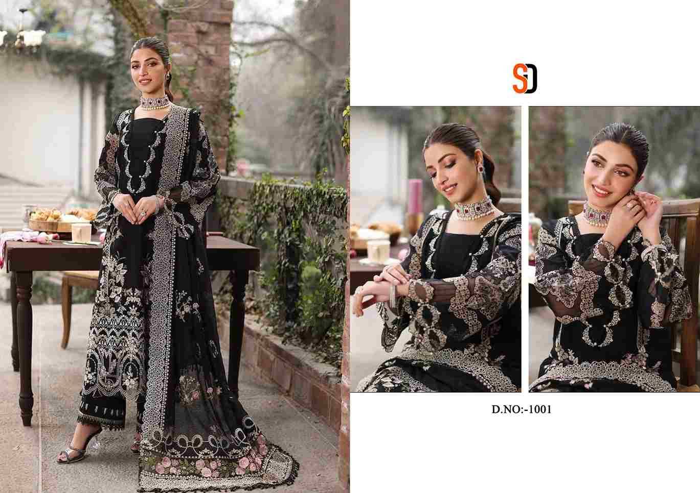 Charizma Vol-1 By Shraddha Designer 1001 To 1004 Series Designer Pakistani Suits Beautiful Stylish Fancy Colorful Party Wear & Occasional Wear Pure Cotton Embroidered Dresses At Wholesale Price