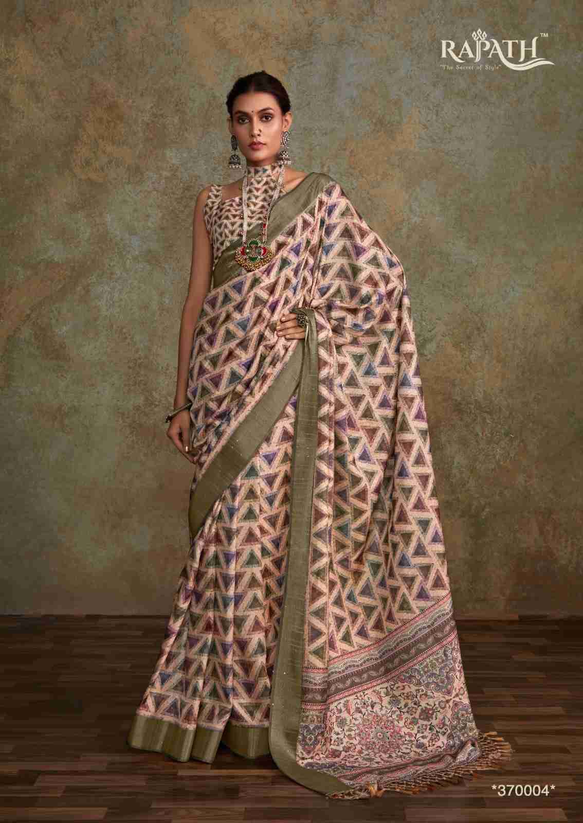 Ritika Silk By Rajpath 370001 To 370008 Series Indian Traditional Wear Collection Beautiful Stylish Fancy Colorful Party Wear & Occasional Wear Handloom Silk Sarees At Wholesale Price