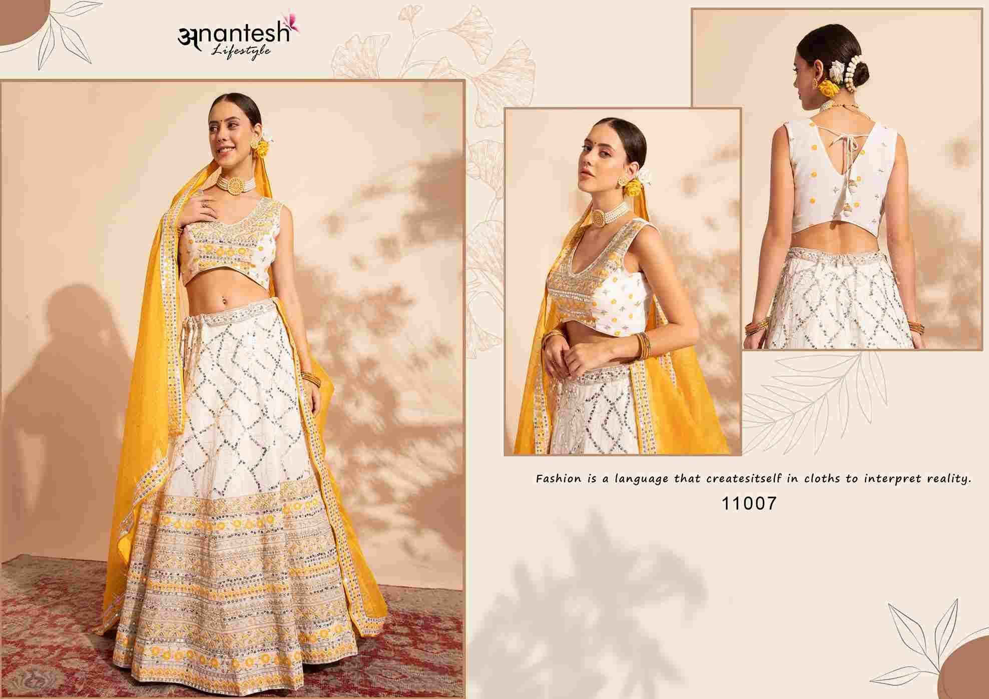 Bridesmaid Vol-1 By Anantesh 11001 To 11008 Series Beautiful Colorful Fancy Wedding Collection Occasional Wear & Party Wear Pure Georgette/Organza/Net Lehengas At Wholesale Price