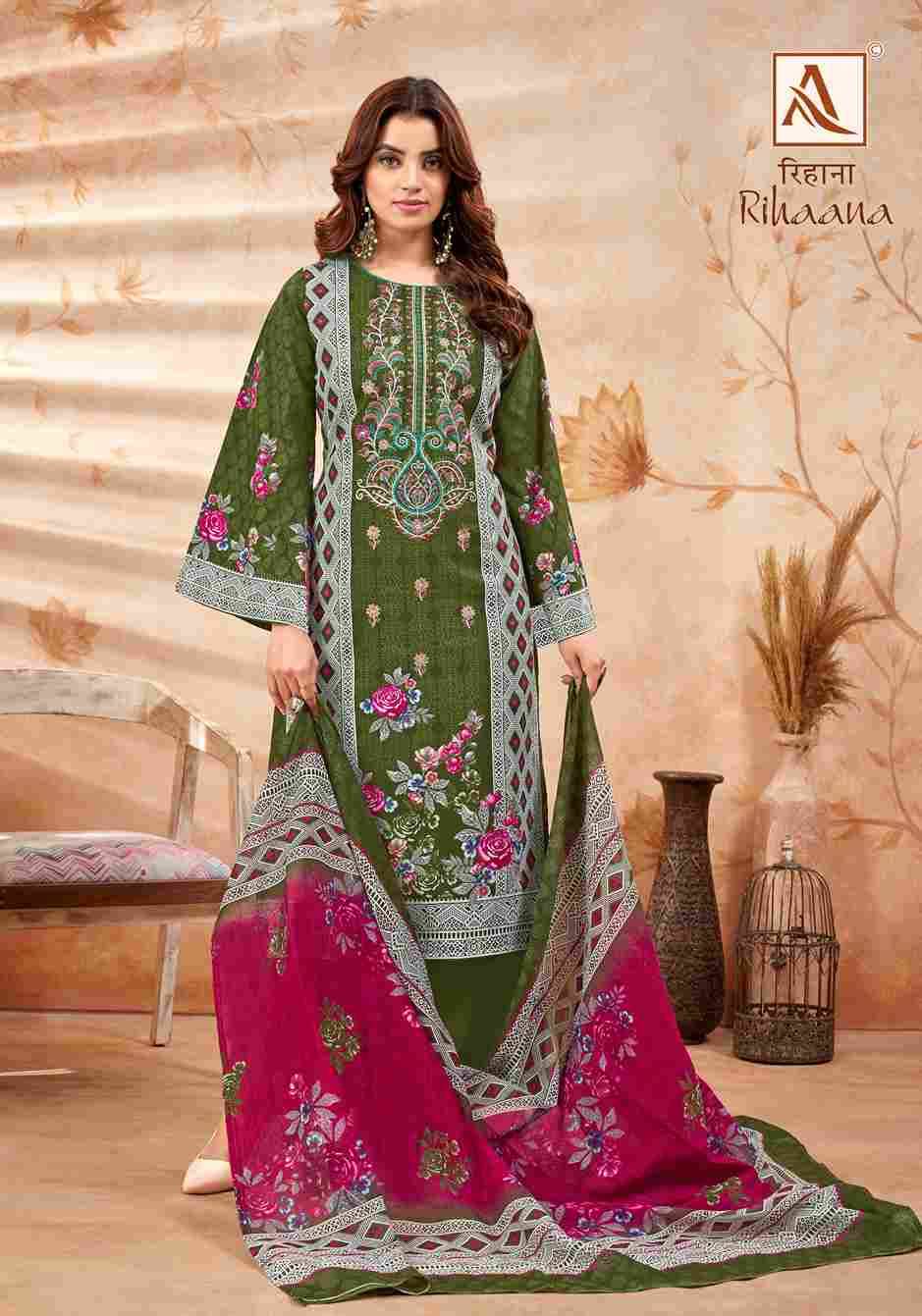 Rihaana By Alok Suit 1533-001 To 1533-008 Series Beautiful Festive Suits Stylish Fancy Colorful Casual Wear & Ethnic Wear Pure Cambric Cotton Print Dresses At Wholesale Price