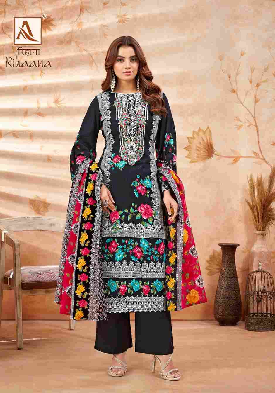 Rihaana By Alok Suit 1533-001 To 1533-008 Series Beautiful Festive Suits Stylish Fancy Colorful Casual Wear & Ethnic Wear Pure Cambric Cotton Print Dresses At Wholesale Price