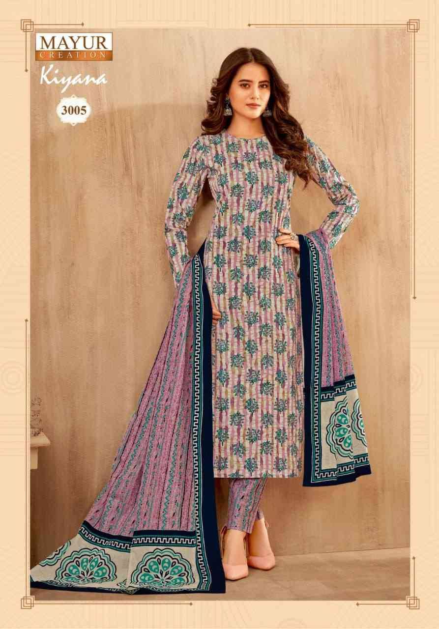 Kiyana Vol-3 By Mayur Creation 3001 To 3010 Series Beautiful Suits Colorful Stylish Fancy Casual Wear & Ethnic Wear Fancy Print Dresses At Wholesale Price