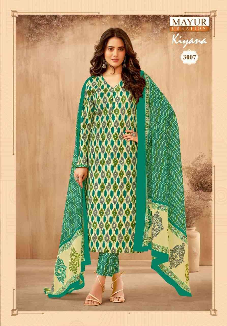 Kiyana Vol-3 By Mayur Creation 3001 To 3010 Series Beautiful Suits Colorful Stylish Fancy Casual Wear & Ethnic Wear Fancy Print Dresses At Wholesale Price