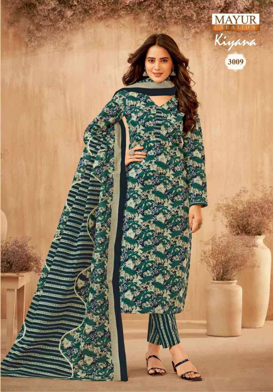 Kiyana Vol-3 By Mayur Creation 3001 To 3010 Series Beautiful Suits Colorful Stylish Fancy Casual Wear & Ethnic Wear Fancy Print Dresses At Wholesale Price