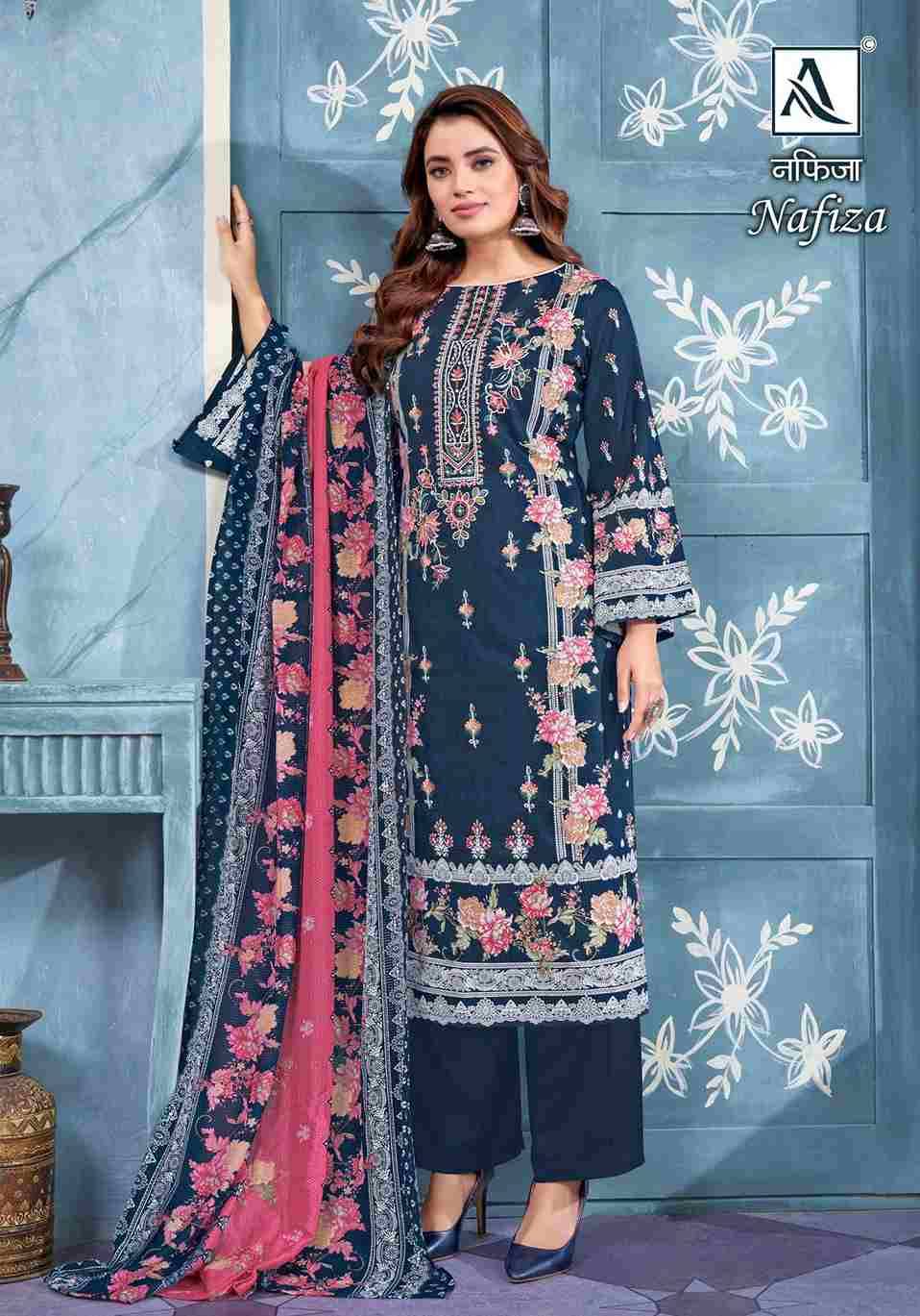 Nafiza By Alok Suit 1532-001 To 1532-008 Series Beautiful Festive Suits Stylish Fancy Colorful Casual Wear & Ethnic Wear Pure Cambric Cotton Print Dresses At Wholesale Price