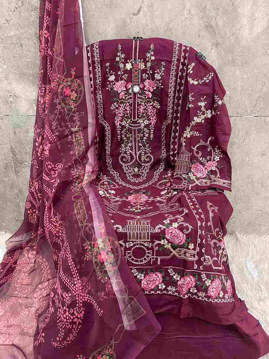 Hoor Tex Hit Design H-282 Colours By Hoor Tex H-282-A To H-282-D Series Designer Festive Pakistani Suits Collection Beautiful Stylish Fancy Colorful Party Wear & Occasional Wear Rayon With Embroidered Dresses At Wholesale Price