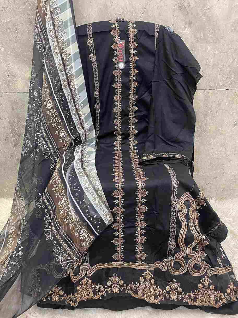 Hoor Tex Hit Design H-281 Colours By Hoor Tex H-281-A To H-281-D Series Designer Festive Pakistani Suits Collection Beautiful Stylish Fancy Colorful Party Wear & Occasional Wear Rayon With Embroidered Dresses At Wholesale Price