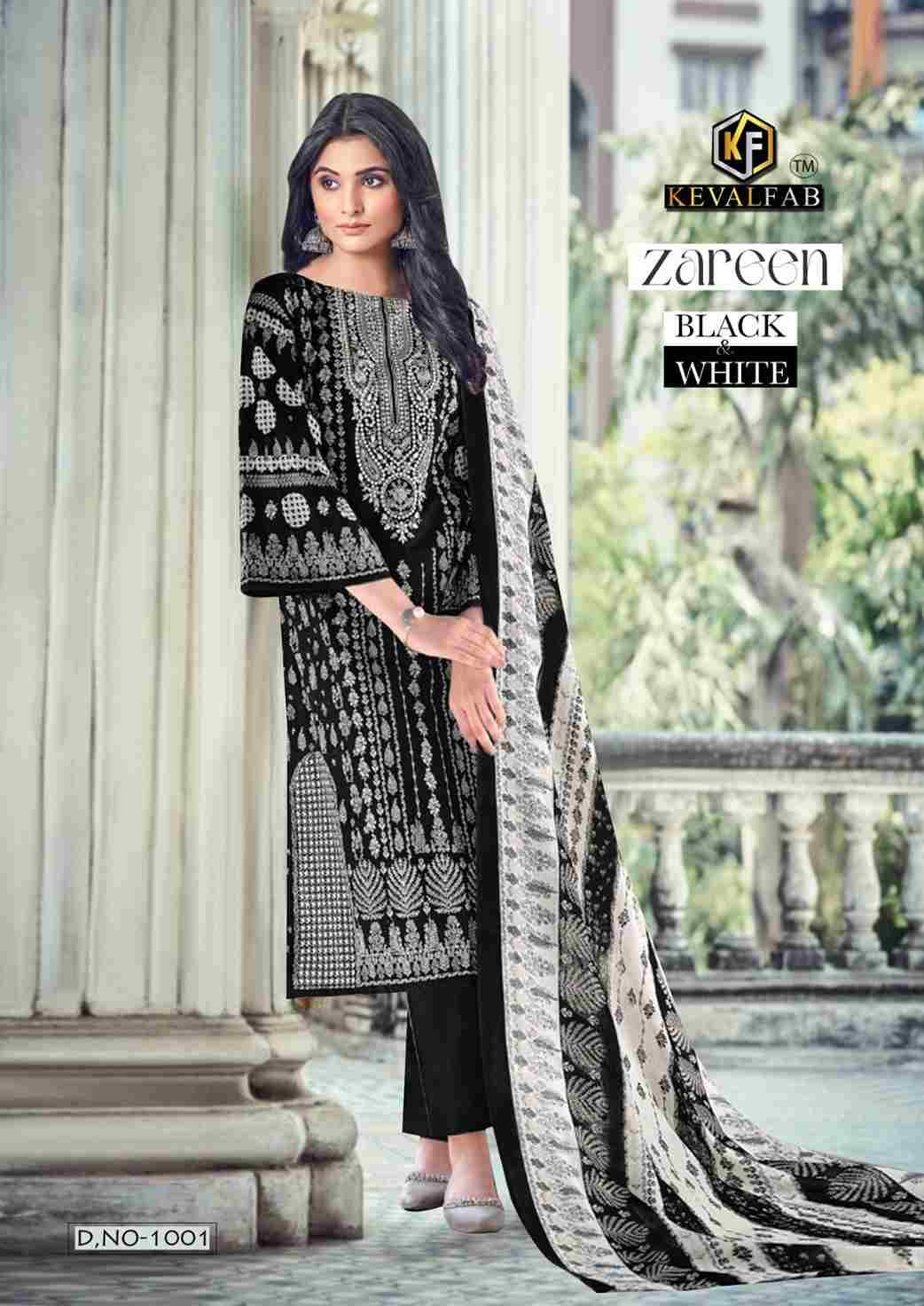 Zareen By Keval Fab 1001 To 1004 Series Beautiful Festive Suits Colorful Stylish Fancy Casual Wear & Ethnic Wear Pure Cotton Print Dresses At Wholesale Price