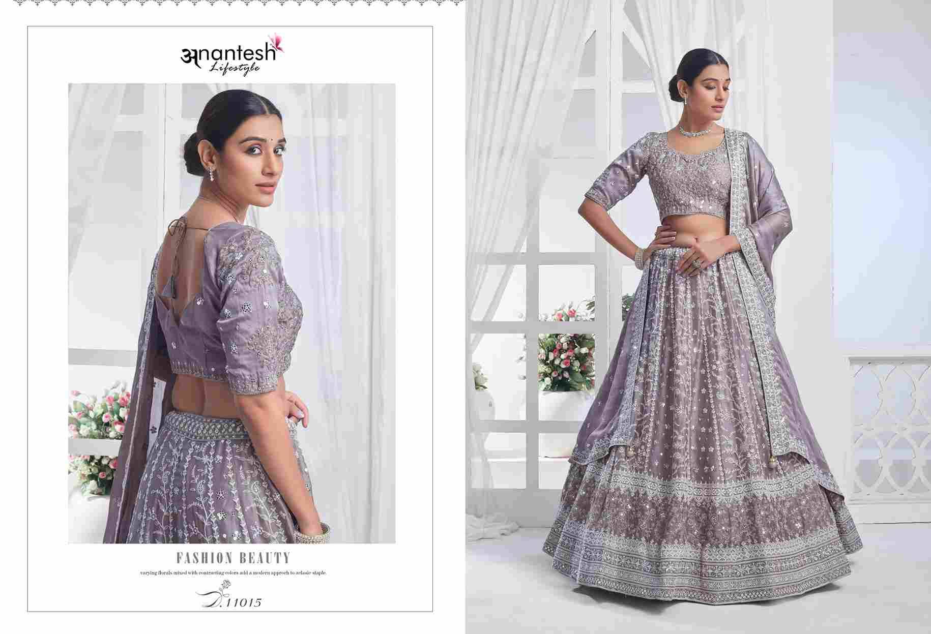 Bridesmaid Vol-3 By Anantesh 11014 To 11020 Series Beautiful Colorful Fancy Wedding Collection Occasional Wear & Party Wear Net/Chiffon/Organza Lehengas At Wholesale Price