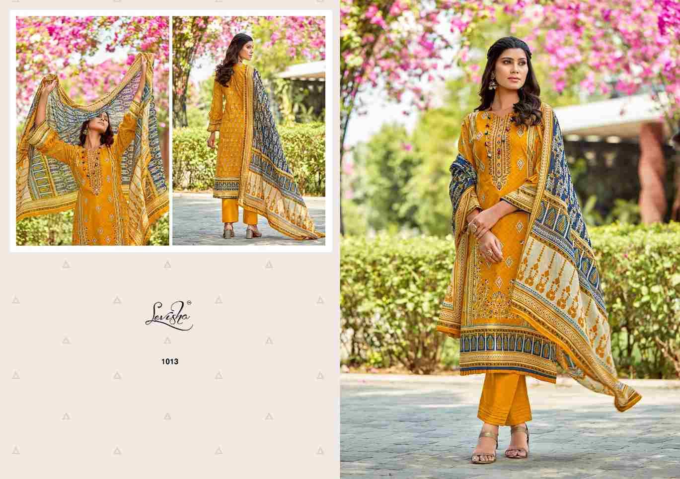 Sana Samiya By Levisha 1013 To 1020 Series Festive Suits Beautiful Fancy Colorful Stylish Party Wear & Occasional Wear Cambric Cotton Print Dresses At Wholesale Price