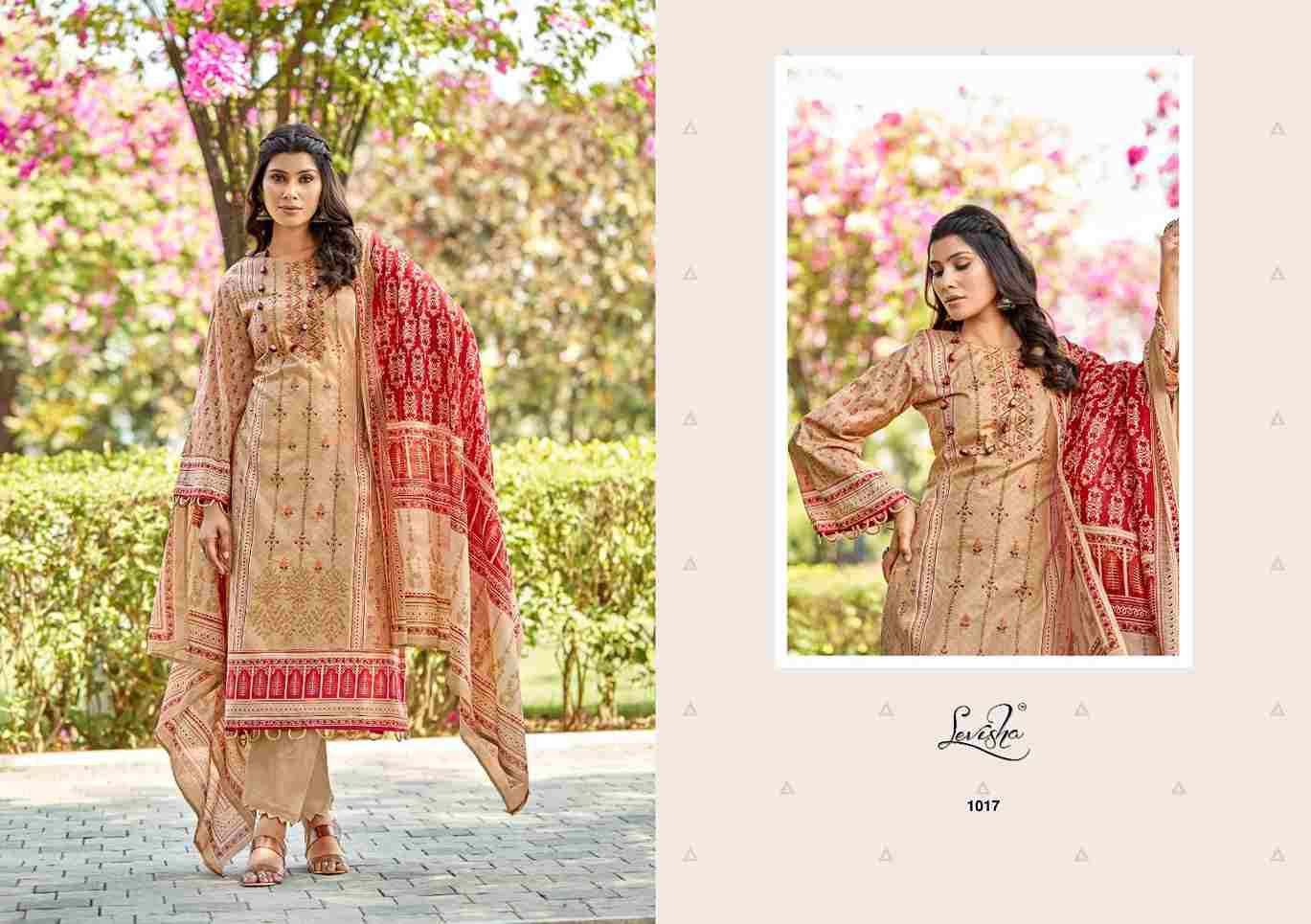 Sana Samiya By Levisha 1013 To 1020 Series Festive Suits Beautiful Fancy Colorful Stylish Party Wear & Occasional Wear Cambric Cotton Print Dresses At Wholesale Price